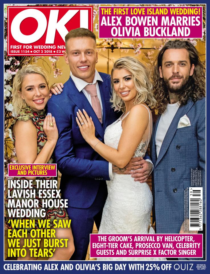 Olivia buckland alex bowan wedding