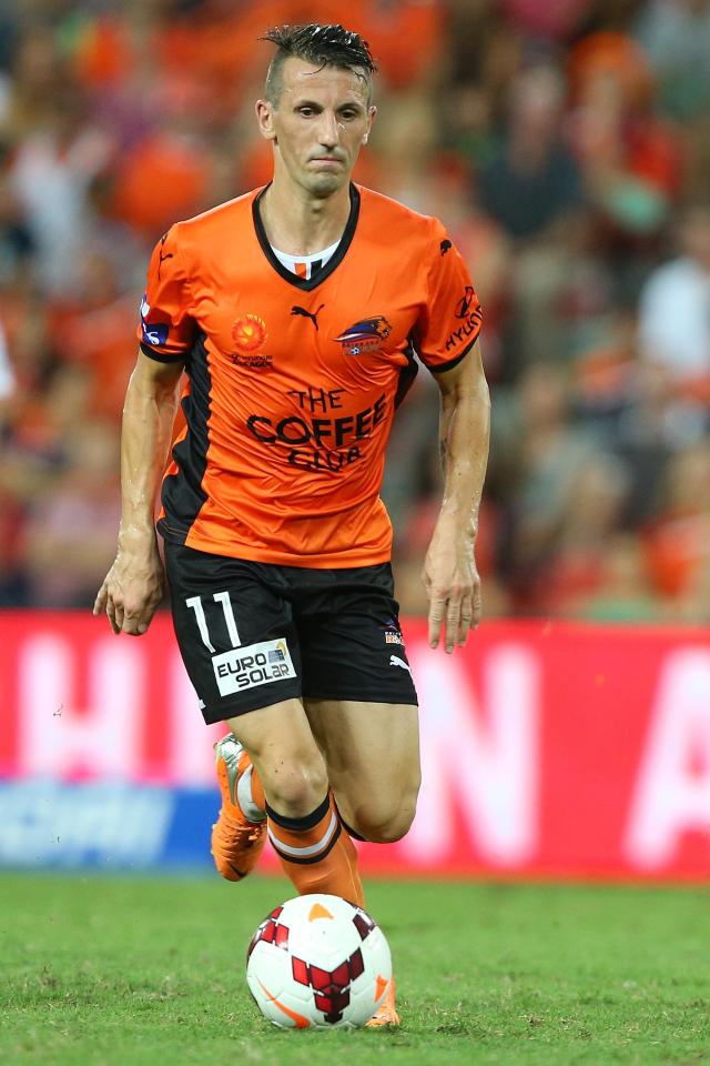  Miller featured for three Australian sides - including Brisbane Roar