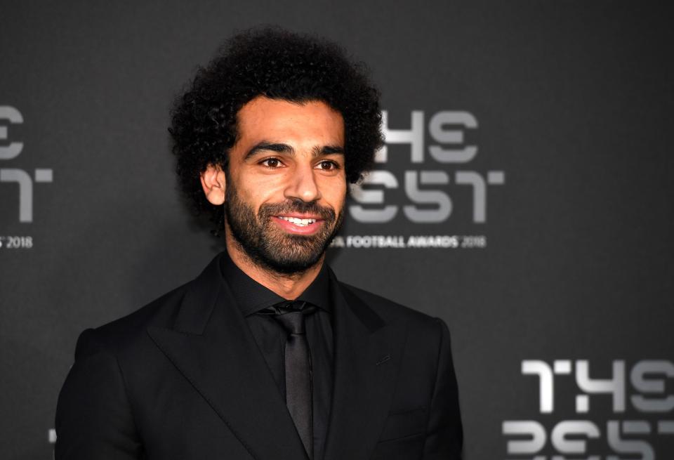  Mohamed Salah came third in the Fifa player of the year voting