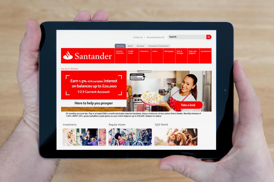  Santander has changed its payment process in a bid to protect customers from fraudsters