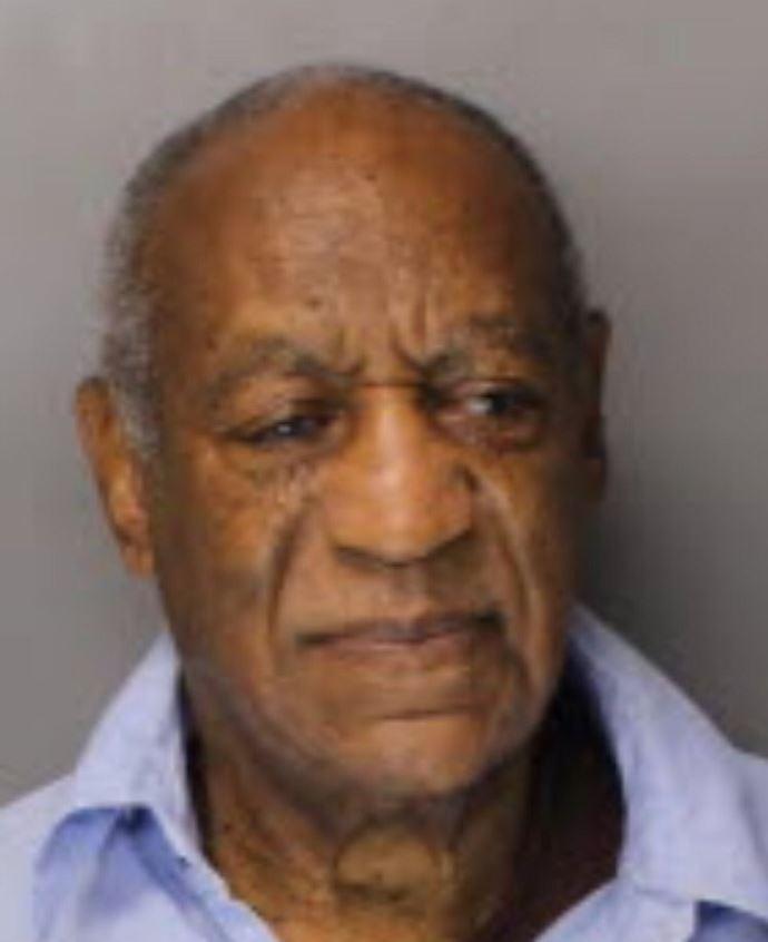  Cosby in his prison uniform in his latest mugshot after sentencing