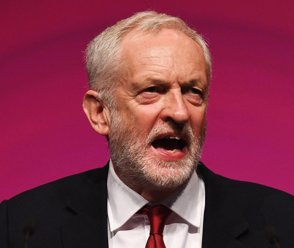  Labour Party leader, Jeremy Corbyn addresses delegates on day four of the party conference