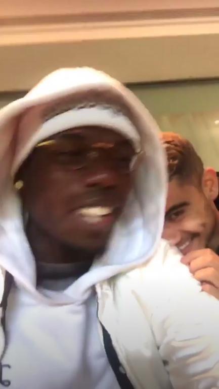  Pogba's laughing infuriated manager Jose Mourinho