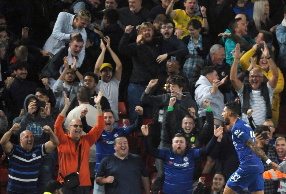  Chelsea fans will now be looking ahead to Saturday's crunch league clash at Stamford Bridge