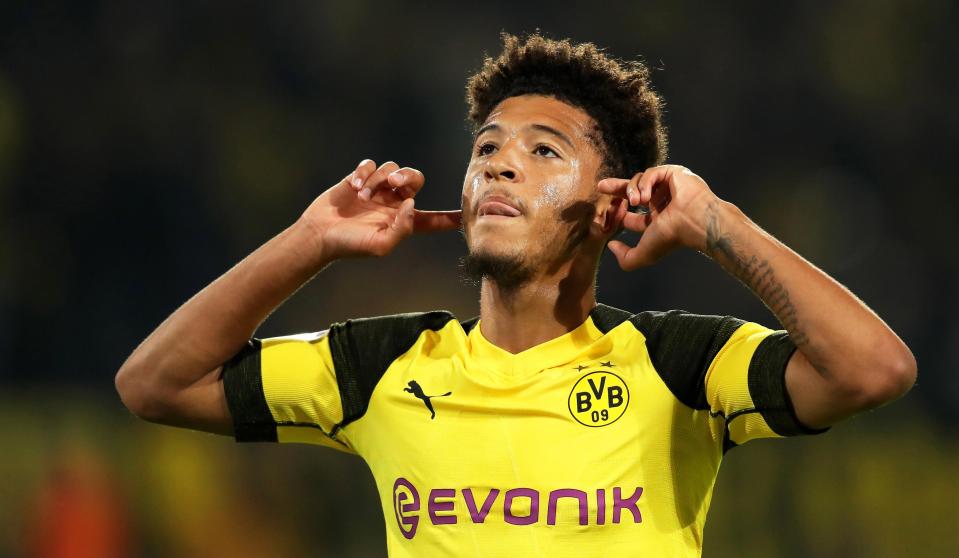  Jadon Sancho now has five assists this season, in just 124 minutes of action