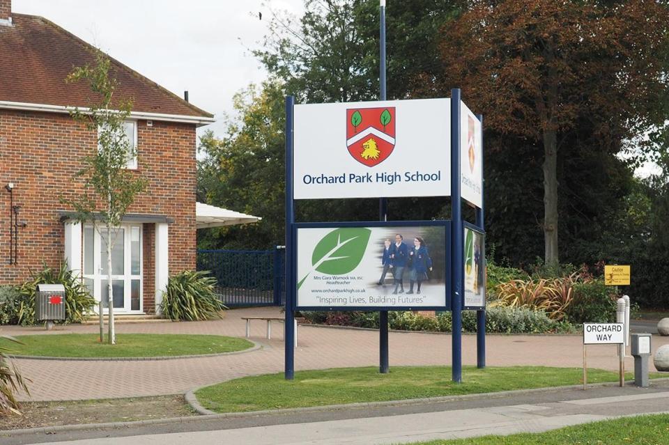  Pupils at Orchard Park High School in Croydon are banned from chatting in corridors and are sent home if their uniform is worn incorrectly