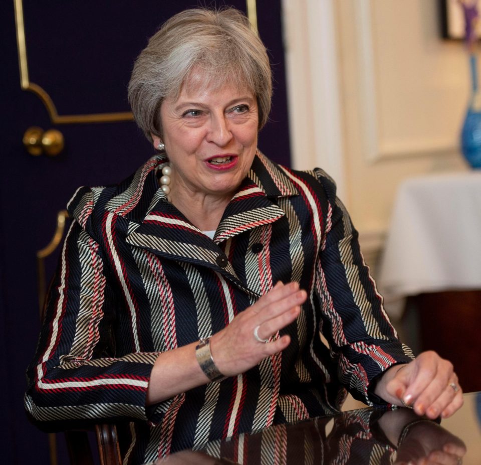  'I focus on what is important' said Mrs May during the interview