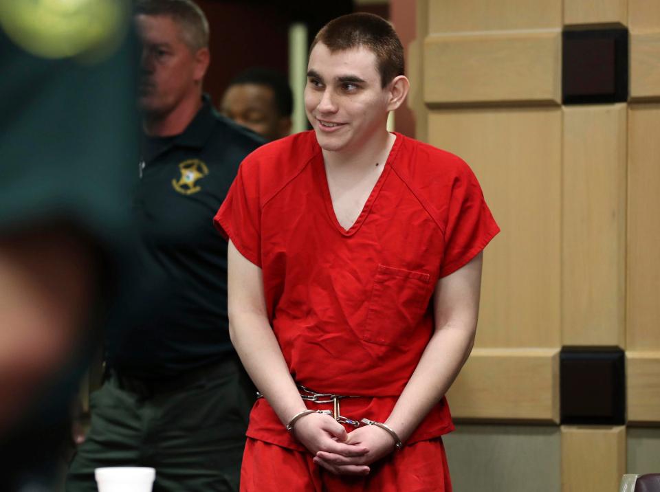  Nikolas Cruz appeared in court smiling on January 15, 2019