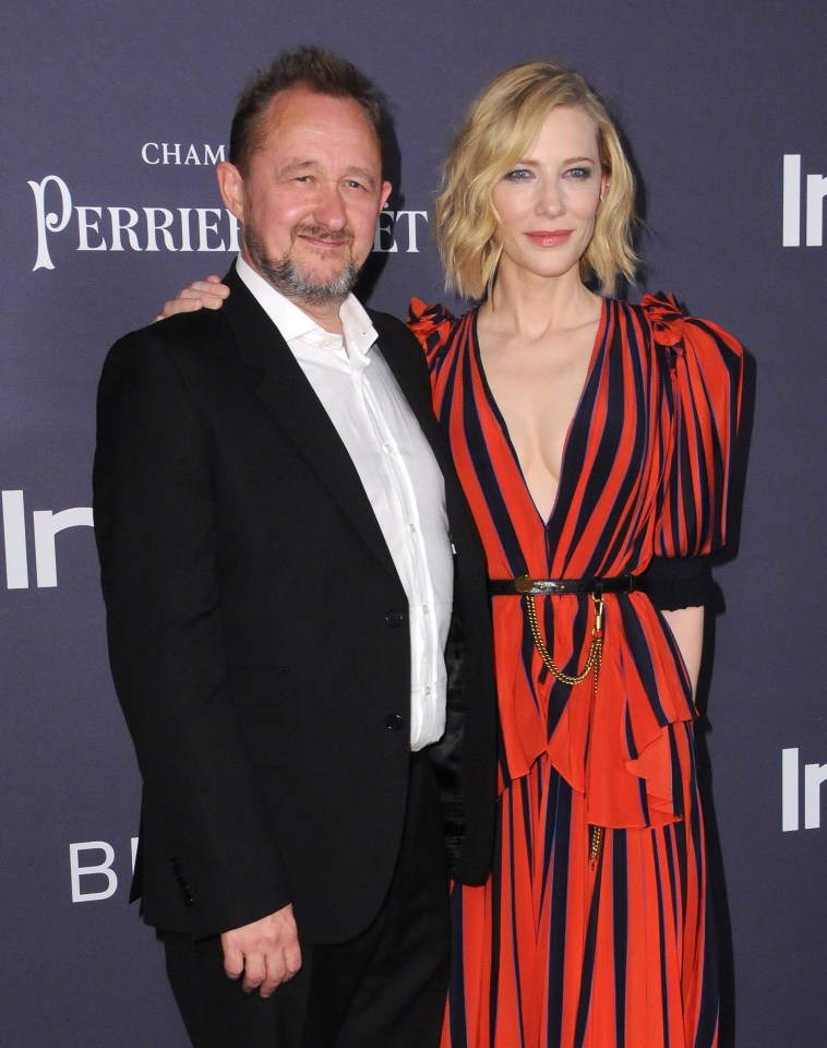 Cate is married to Andrew Upton