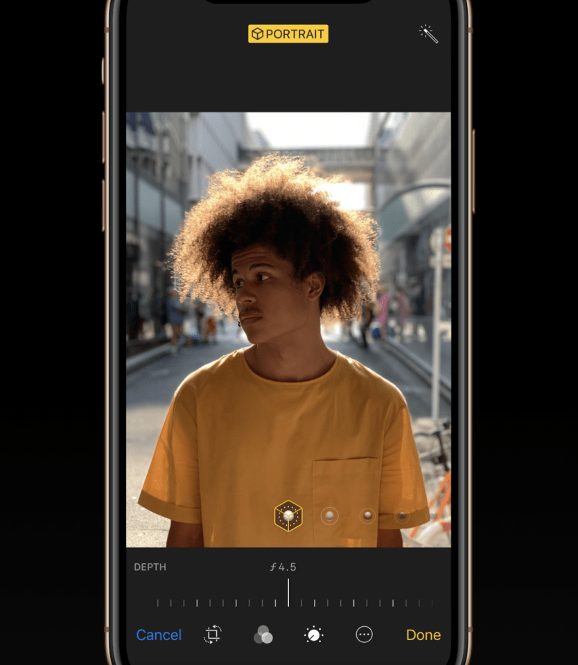  You can adjust the "bokeh" blur on your Portrait Mode shots after they've been taken, for the first time ever