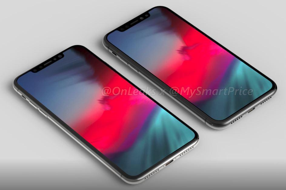  The smartphones are expected to borrow last year's iPhone X design