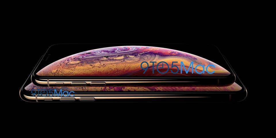  An early image of the two iPhone XS models were recently leaked by 9to5Mac