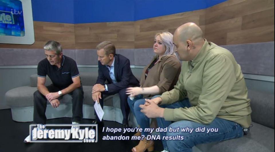  Jeremy Kyle shook his head in disbelief at the shock DNA results