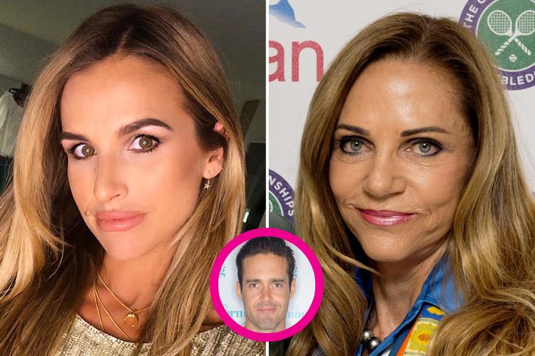  Vogue Williams is almost a mirror image of Spencer Matthew's mum, Jane