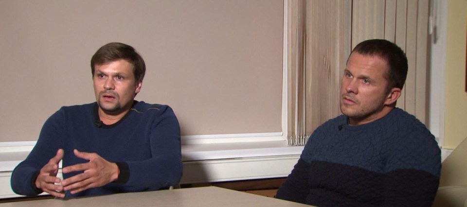 The two Russians insist they fear for their safety after being named by UK police as suspects in the Salisbury attack