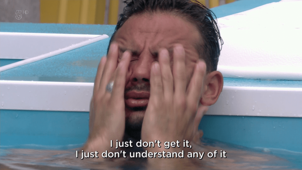  Ryan was in tears on a number of occasions throughout Saturday night's episode