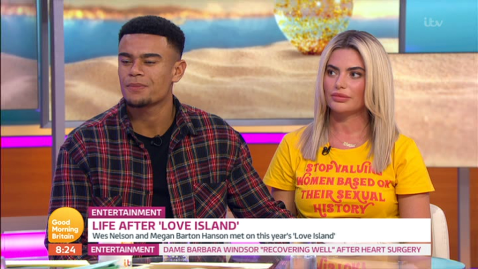  Earlier this month Megan appeared on GMB to discuss the subject