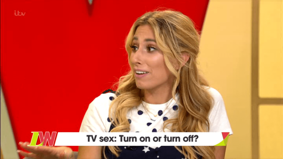  Stacey Solomon had Loose Women fans laughing this morning as she shared some of her most intimate sex life details