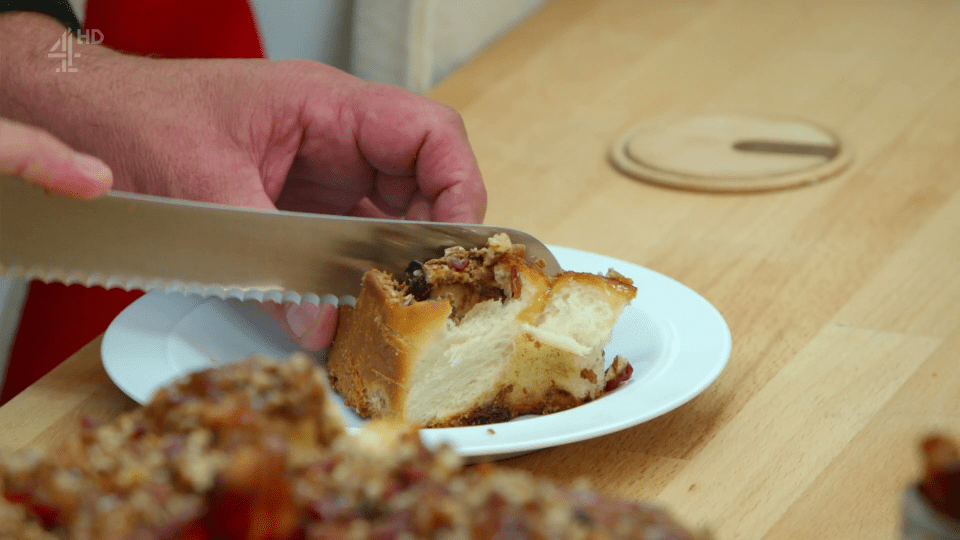  The judges felt his Chelsea buns were 'dry'