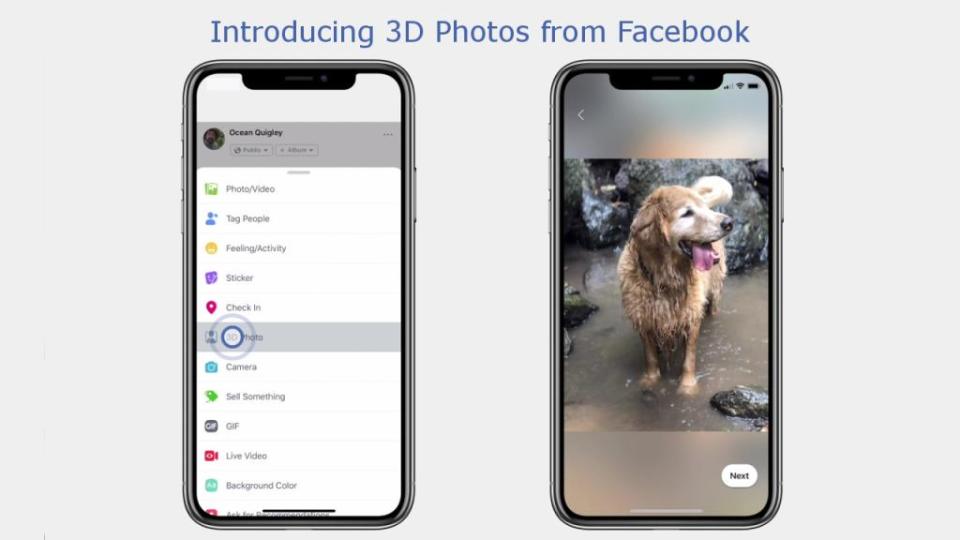  3D photos are all part of Facebook's strategy to make its social network more immersive for users