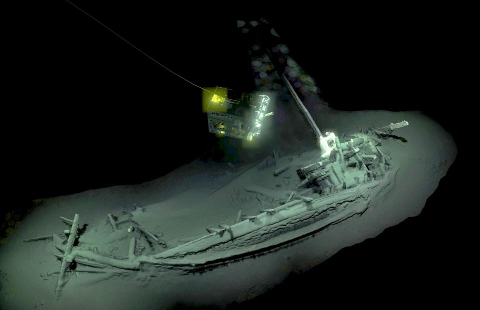  The World's oldest intact shipwreck has been discovered at the bottom of the Black Sea