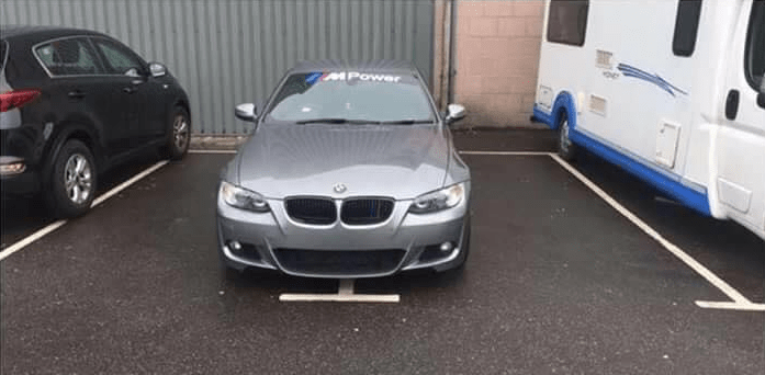 BMW two spaces