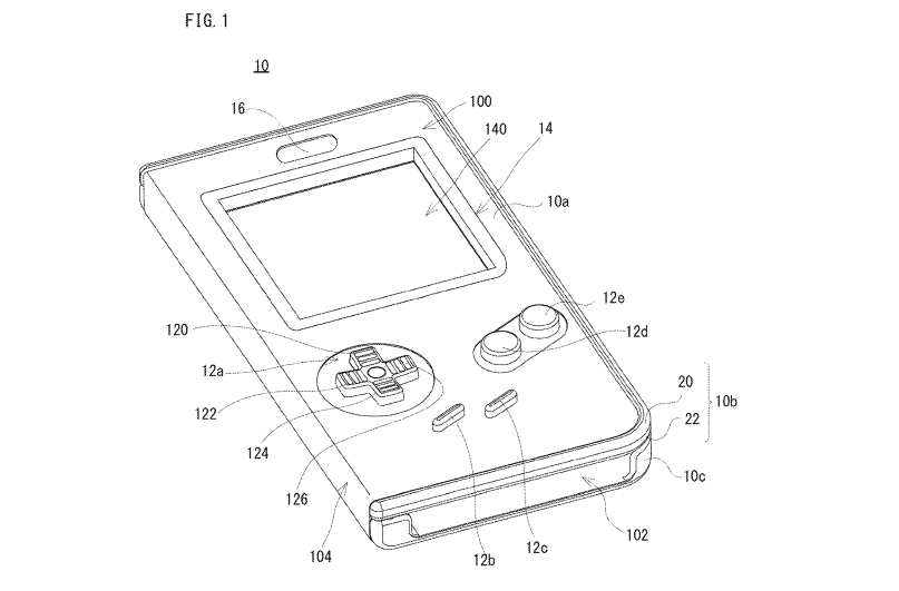  Here's the patent for a Nintendo Game Boy phone case