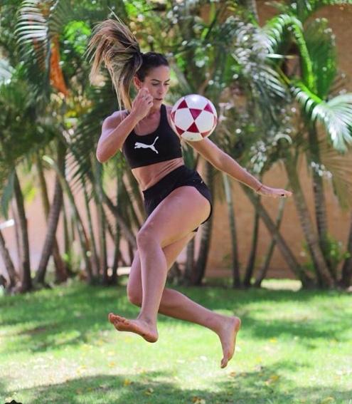  Natalia Guitler represented Brazil at the Teqball World Cup this weekend