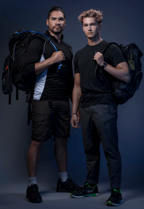  AJ Pritchard and Louis Smith found Celebrity Hunted tough going