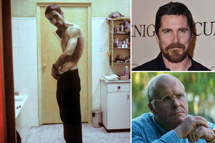 Christian Bale has undergone another dramatic transformation