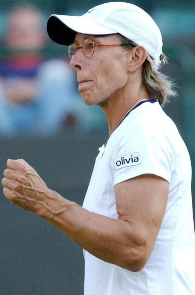  Martina Navratilova lost the first final but went on to win the event a record eight times