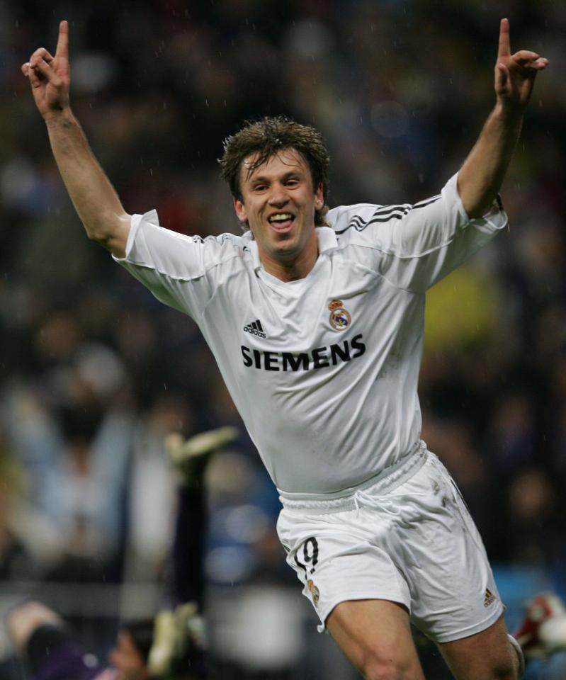  Antonio Cassano spent two years at Real Madrid