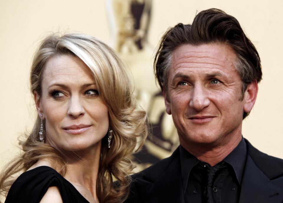 Sean Penn and Robin Wright