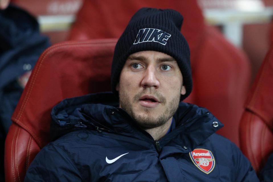  Bendtner is best remembered by English fans for his time in North London