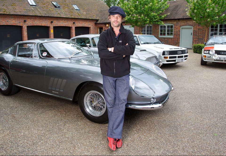 Jamiroquai's Jay Kay with his impressive car collection