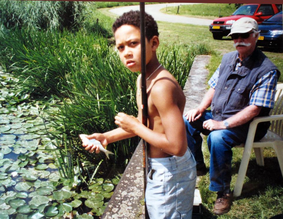  Former Red Devil Memphis Depay used to go fishing in Holland with his grandfather