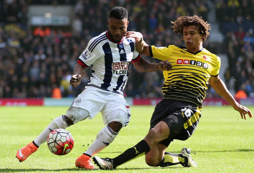  Sessegnon played alongside Anichebe at The Hawthorns for three years from 2013-16