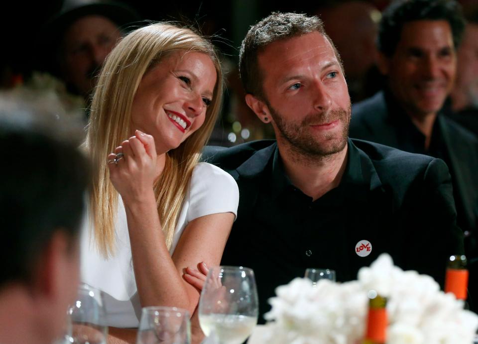  Gwyneth was previously married to Chris Martin