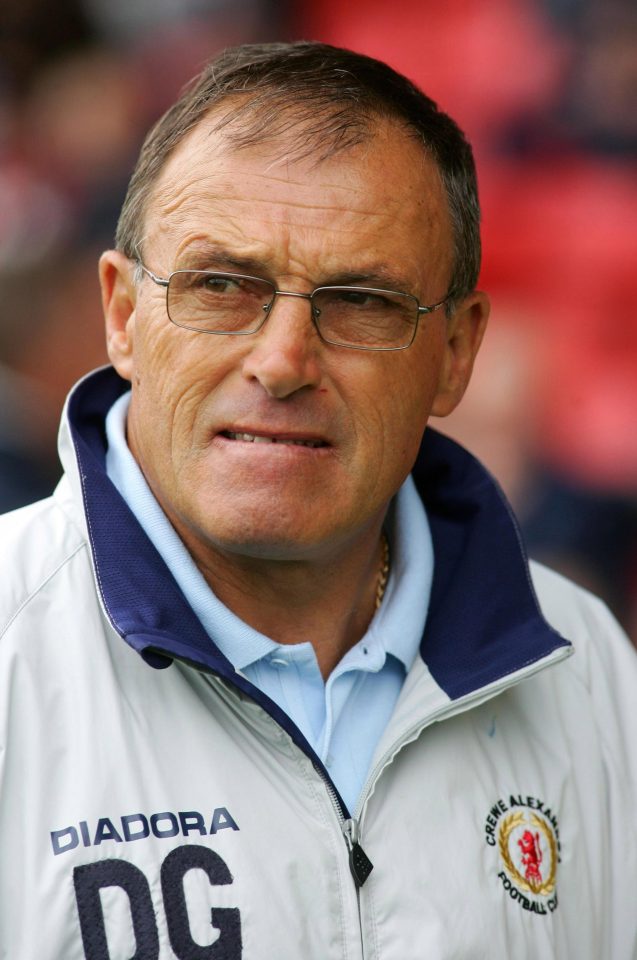  Crewe director of football Dario Gradi was suspended by the FA in 2016