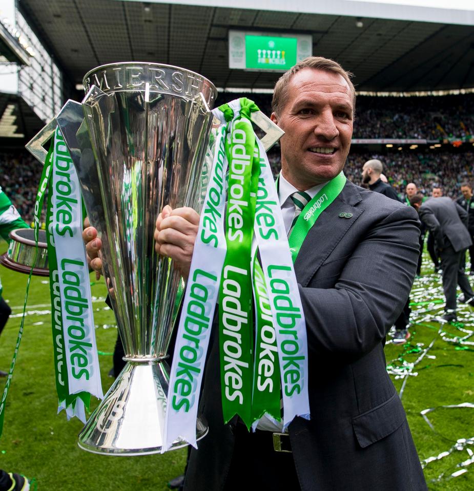  Brendan Rodgers and Celtic have dominated Scottish football winning back-to-back trebles