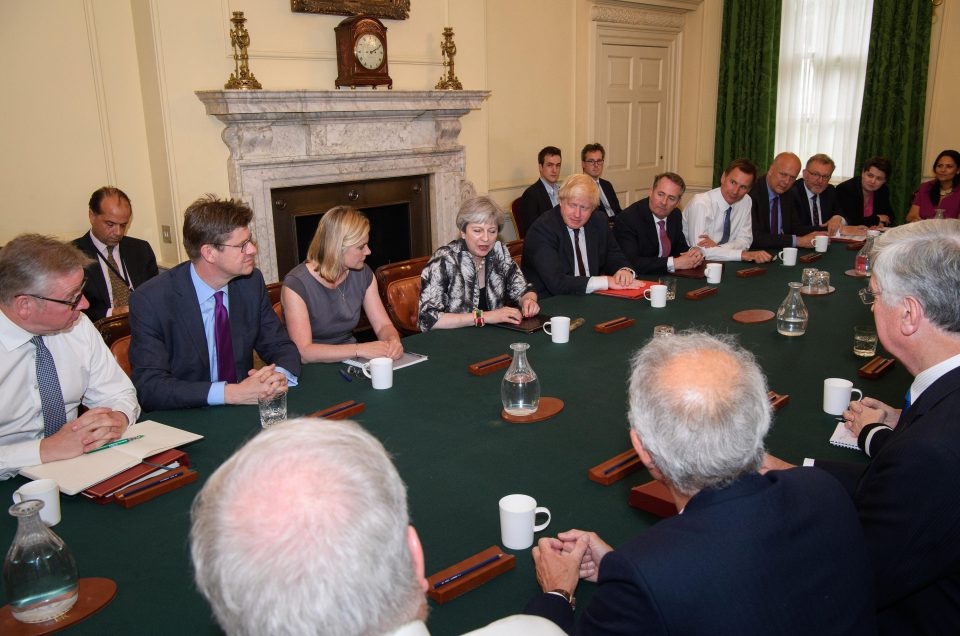  Theresa May faces debate and chaos within her Cabinet ahead of crunch divorce talks