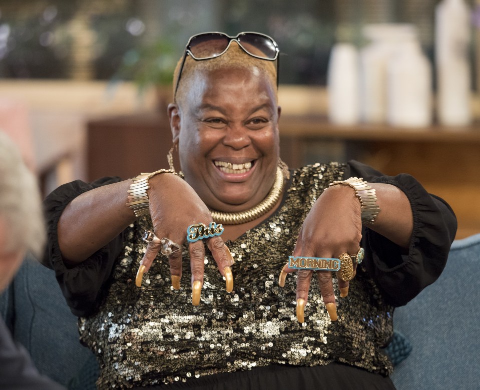  Sandra Martin a former Gogglebox star