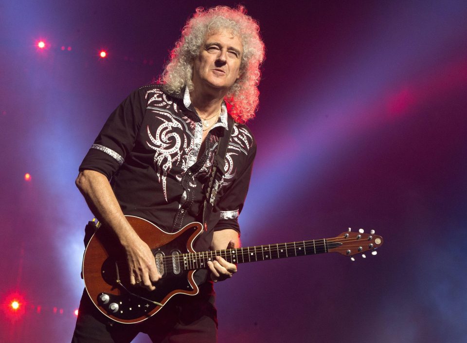  Brian May is Queen's lead guitarist