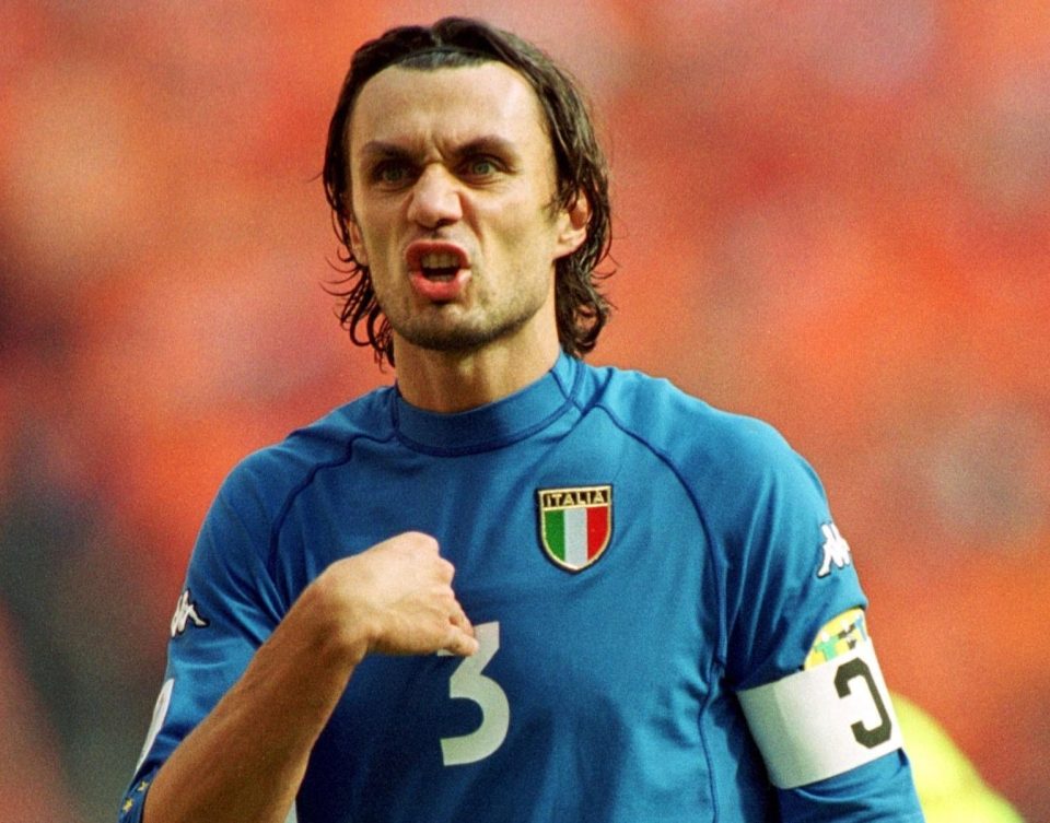  Legend Paolo Maldini during his international career