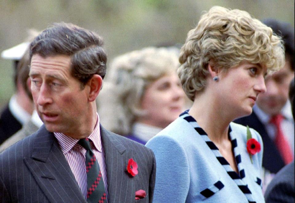  But it has been revealed Diana was in turmoil hours before her wedding