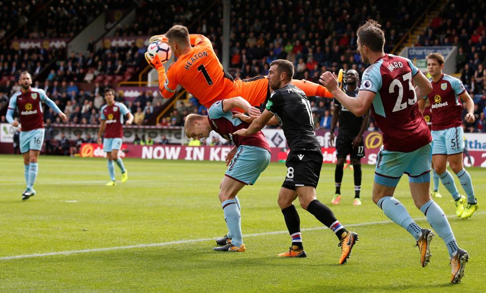  The horror injury happened at the start of the season and saw Heaton sidelined for a large part of the season