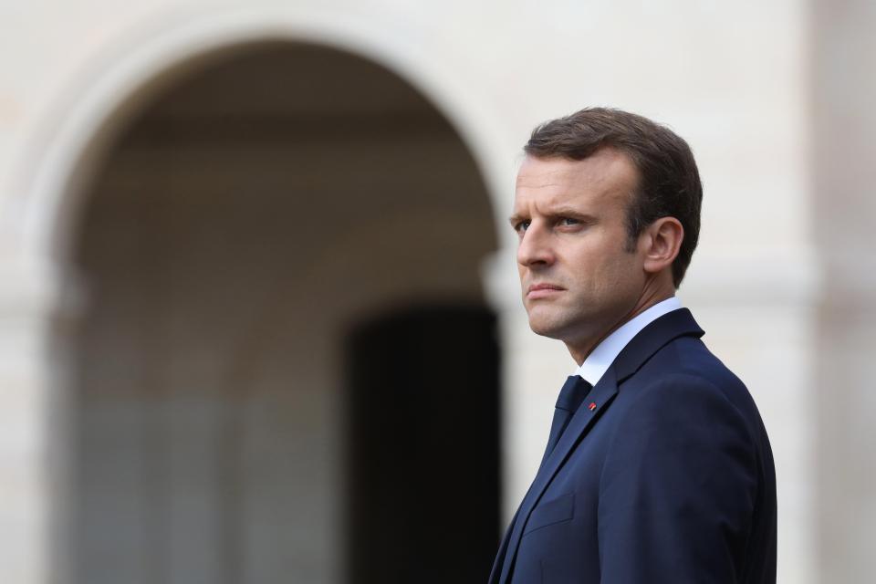  Emmanuel Macron's France has threatened to block the port of Calais to the UK under a No Deal Brexit