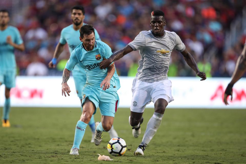  Lionel Messi wants Paul Pogba to join Barcelona