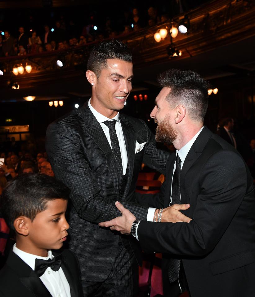  Cristiano Ronaldo and Lionel Messi have split the last ten Ballons d'Or