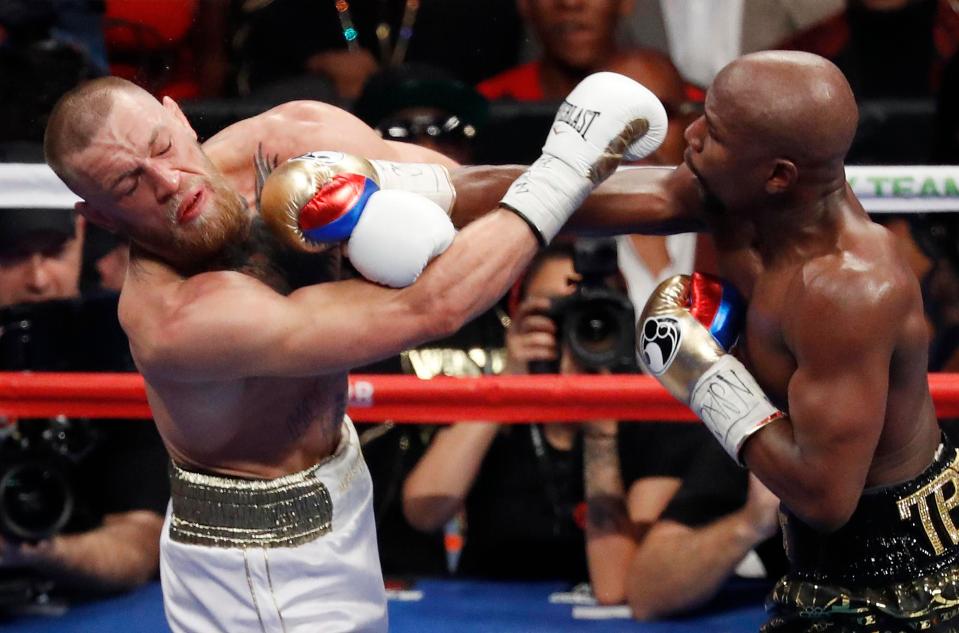  Mayweather took on UFC star McGregor under boxing rules in August 2017 and stopped the Irishman in the tenth round